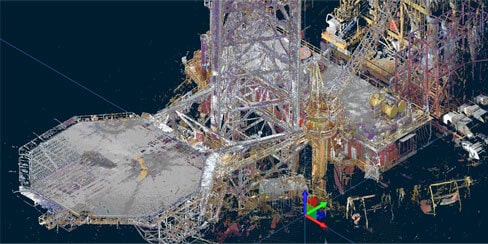 Laser scanners produce dense Point Cloud data with high accuracy